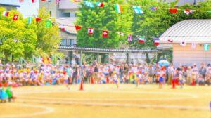 運動会,挨拶,PTA会長