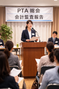 PTAの会計監査報告